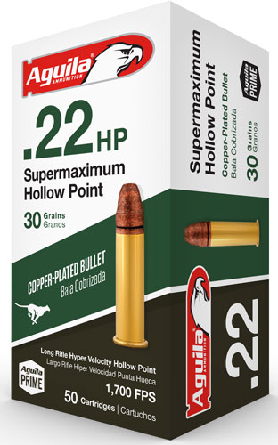 AGUILA 22LR SUPR MAX 30GR HP 50/1000 - for sale
