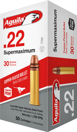 AGUILA 22LR SUPERMAX SP 30GR 50/1000 - for sale