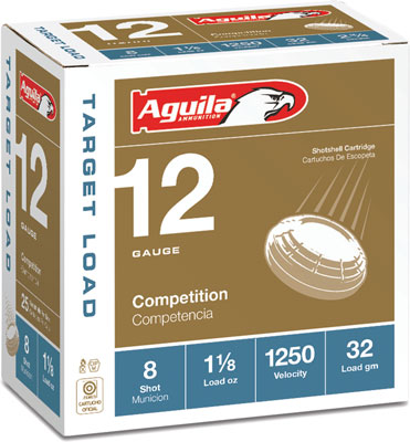 AGUILA SHOTSHELL 12GA HDCP 1 1/8OZ #8 CASE LOT - for sale