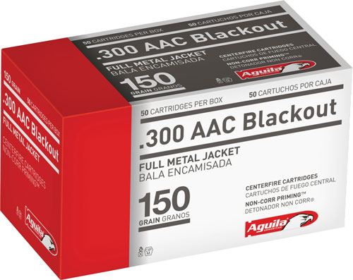 AGUILA 300BLK 150GR FMJ 50/1000 - for sale