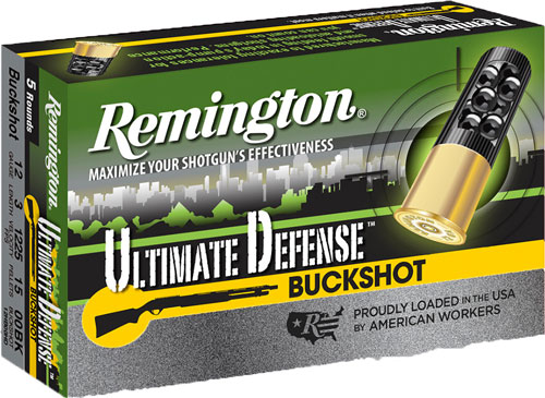 REMINGTON ULTIMATE HOME DEF 12GA 3" 00BK 5RD 20BX/CS - for sale