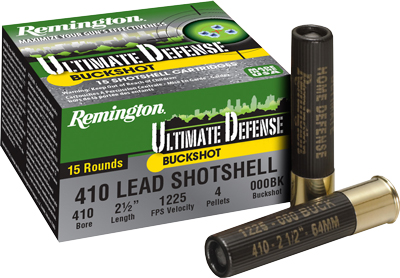 ULTIMATE DEFENSE 410GA 2.5 4P #000 BUCK 15/10 - for sale