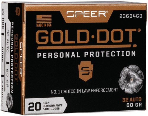 SPR GOLD DOT 32ACP 60GR HP 20/200 - for sale