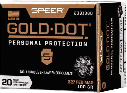 SPR GOLD DOT 327FED 100GR HP 20/200 - for sale