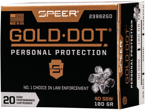 SPR GOLD DOT 40SW 180GR HP 20/200 - for sale