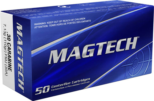 MAGTECH 30 CARBINE 110GR FMJ 50RD 20BX/CS - for sale