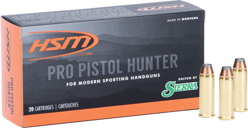 HSM PRO PISTOL 44 MAG 300GR JSP 20RD 20BX/CS - for sale