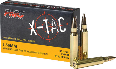 PMC XTAC 556NATO 55GR FMJBT 20/1000 - for sale