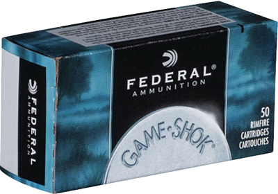Federal - Small Game & Target - .22LR - GAME-SHOK 22LR 25GR BIRD SHOT 50/BX for sale