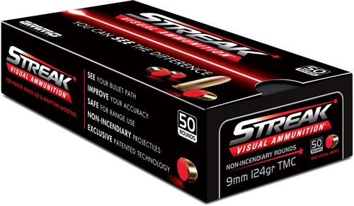 AMMO INC 9MM 124GR TMC RED STREAK 50RD 20BX/CS - for sale