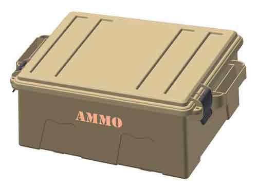 mtm case-gard - Ammo Crate - AMMO CRATE 7.25 DEEP DK EARTH for sale