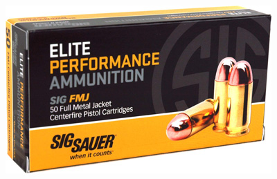 SIG AMMO 10MM 180GR FMJ 50/1000 - for sale