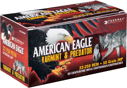 FED AM EAGLE V&P 22-250 50GR 50/250 - for sale