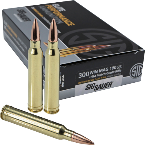 SIG AMMO 300WIN 190GR OTM 20/200 - for sale