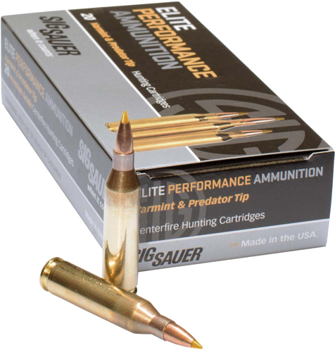 SIG 6MM CM 100GR ELITE TIPPED HUNTING 20RD 10BX/CS - for sale