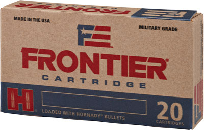 FRONTIER 223 REM 55GR FMJ 20RD 25BX/CS - for sale