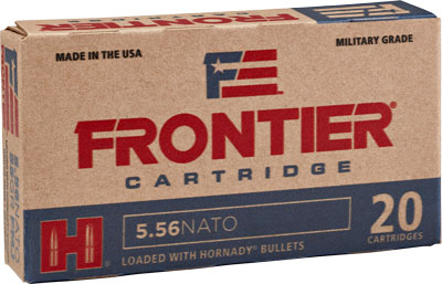 FRONTIER 5.56MM NATO 68GR BTHP 20RD 25BX/CS MATCH - for sale