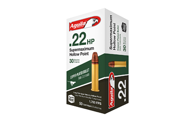 AGUILA 22LR SUPR MAX 30GR HP 50/5000 - for sale