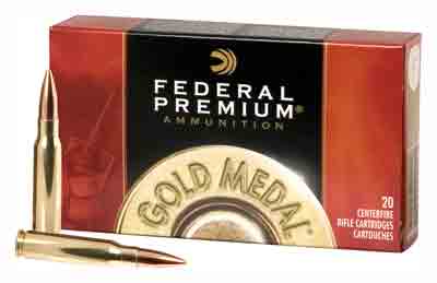 FEDERAL GOLD MEDAL 223REM 69GR SIERRA MATCHKING 20RD 10BX/CS - for sale