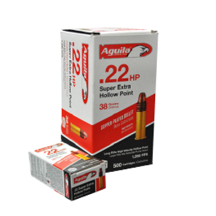 AGUILA 22LR HV 38GR HP 50/2000 - for sale