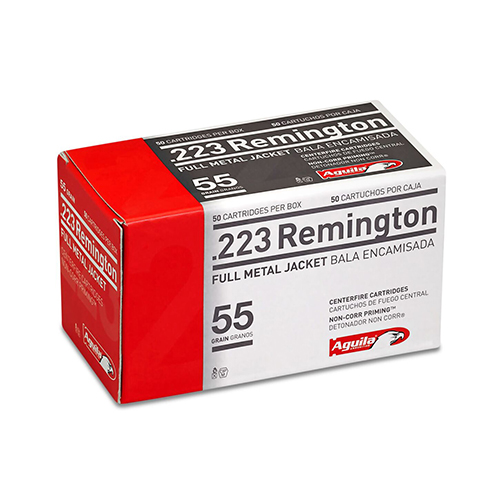 AGUILA 223 REM 55GR FMJ 50RD 20BX/CS - for sale