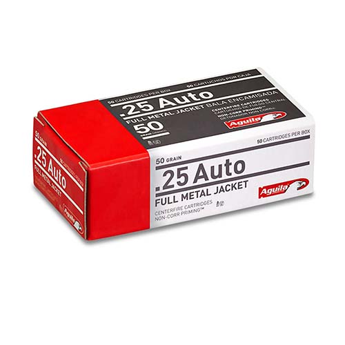 AGUILA 25ACP 50GR FMJ 50/1000 - for sale