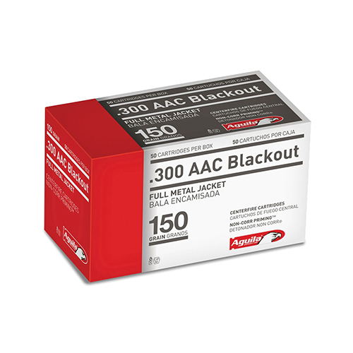 AGUILA 300BLK 150GR FMJ 50/1000 - for sale