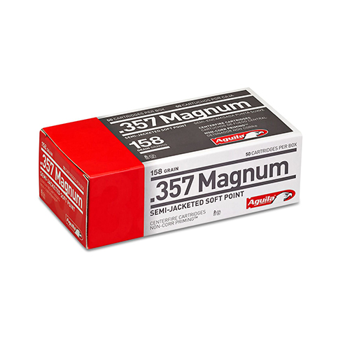 AGUILA 357 MAG 158GR SJSP 50RD 20BX/CS - for sale