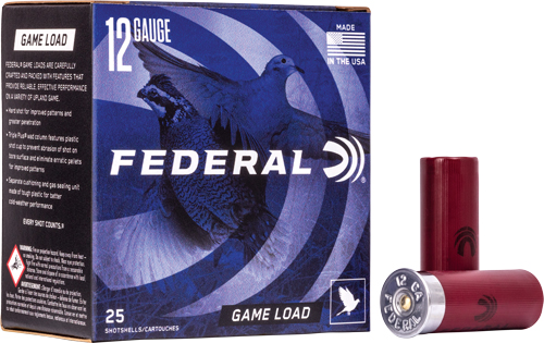 FEDERAL GAME LOAD 12GA 2.75" 1OZ #7.5 25RD 10BX/CS - for sale