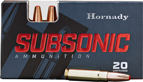 HORNADY SUBSONIC 30-30 WIN 175GR SUB-X 20RD 10BX/CS - for sale