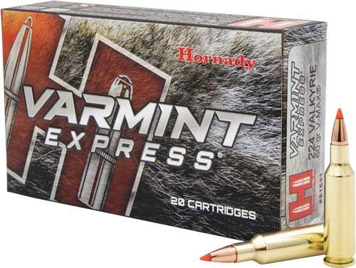 HORNADY VARMINT 6.5CM 95GR V-MAX 20RD 10BX/CS - for sale