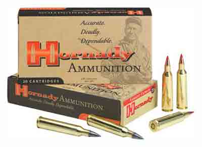 HORNADY SPF VARMINT 204RUGER 24GR NTX 20RD 10BX/CS - for sale