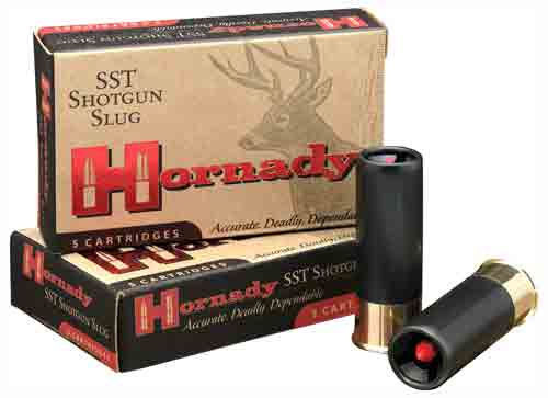 HORNADY 12GA SABOTED SLUG 2000FPS 300GR SST 5RD 20BX/CS - for sale