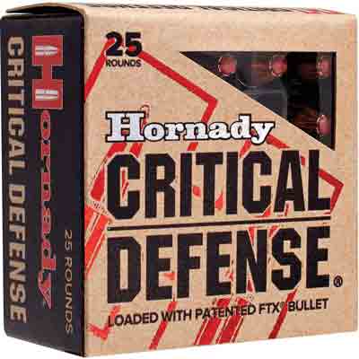 HORNADY CRITICAL DEFENSE 32HRM 80GR FTX 25RD 10BX/CS - for sale