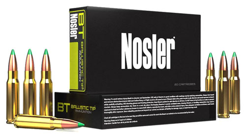 NOSLER BT 30-06 SPFLD 125GR BALLISTIC TIP 20RD 10BX/CS - for sale