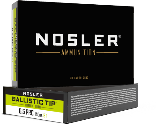 NOSLER 6.5 PRC 140GR BT 20/200 - for sale