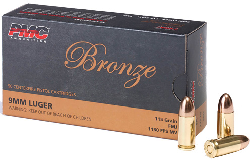 PMC 9MM LUGER 115GR FMJ 50RD 20BX/CS - for sale