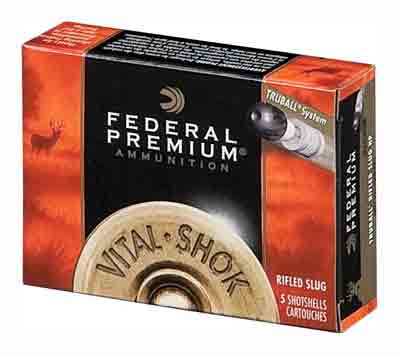 FEDERAL TRUBALL SLUG 12GA 3" 1800FPS 1OZ 5RD 50BX/CS - for sale