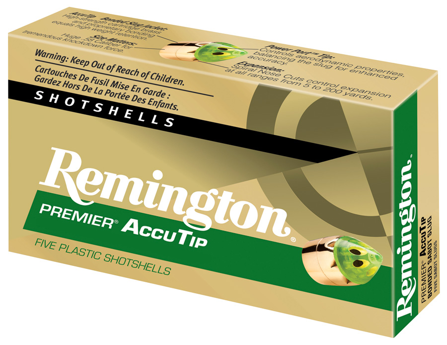 REMINGTON ACCUTIP 12GA 2.75" 1850FPS 385GR 5RD 20BX/CS - for sale