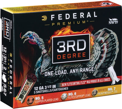 FEDERAL THIRD DEGREE 12GA 3.5" 2oz #5,6,7 5RD 10BX/CS - for sale