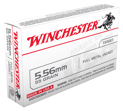 WIN AMMO USA 5.56X45/223 REM. 55GR. FMJ 20-Pk (NEW # AQ3131L - for sale