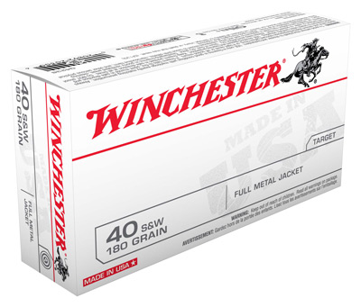 WIN USA 40SW 180GR FMJ 50/500 - for sale