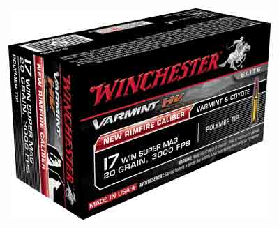 WINCHESTER VARMINT HV 17 WSM 20GR V-MAX 50RD 10BX/CS - for sale