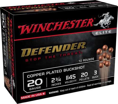 WIN DEF 20GA 2-3/4" BUCK 3 10/100 - for sale