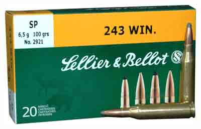 S&B 243WIN 100GR SP 20/500 - for sale
