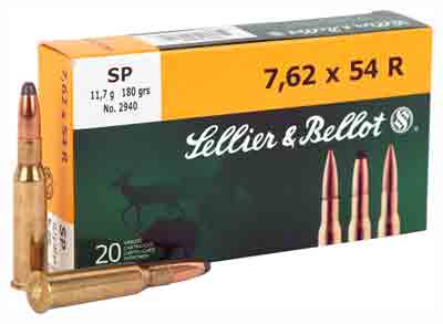 S&B 762X54R 180GR SP 20/400 - for sale