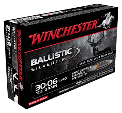 WINCHESTER SUPREME 30-06 150GR BALL SILVER TIP 20RD 10BX/CS - for sale