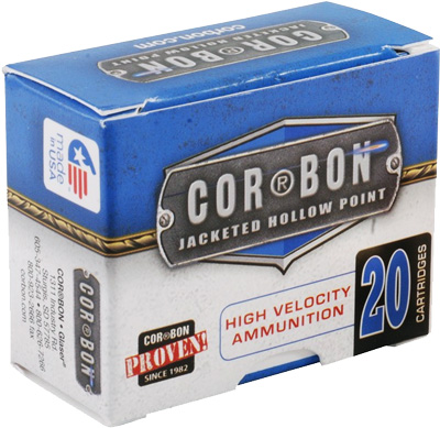 CORBON 45 ACP+P 185GR JHP 20RD 25BX/CS - for sale