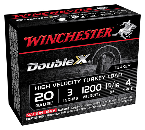 WINCHESTER SUPREME TRKY 20GA 4 3" 1200FPS 1-5/16Z 10RD 10BX/C - for sale