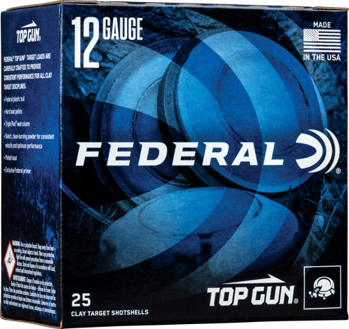 FEDERAL TOP GUN 12GA 1OZ #7.5 1180FPS 250RD  CASE LOT - for sale